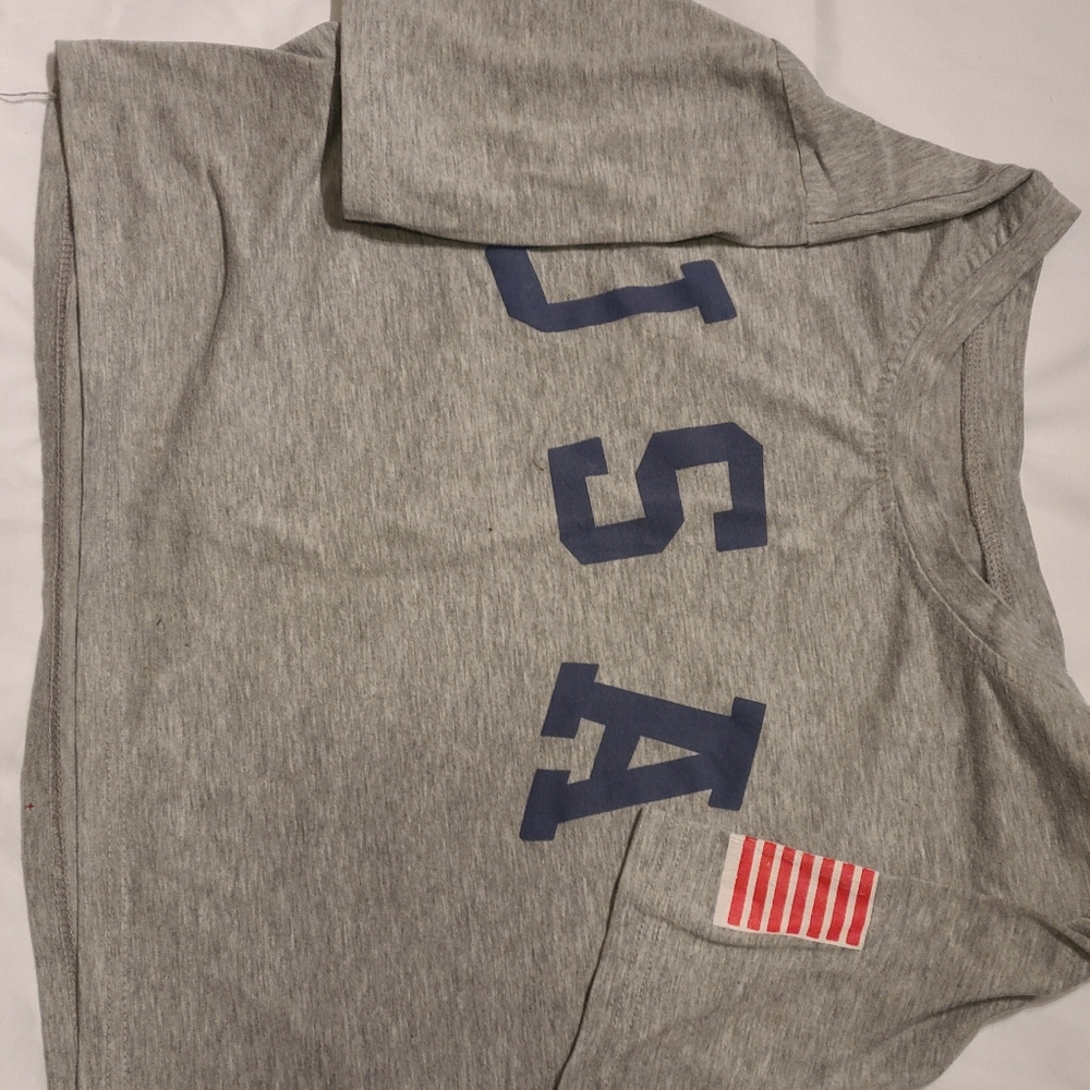 Shein, small, croped USA shirt